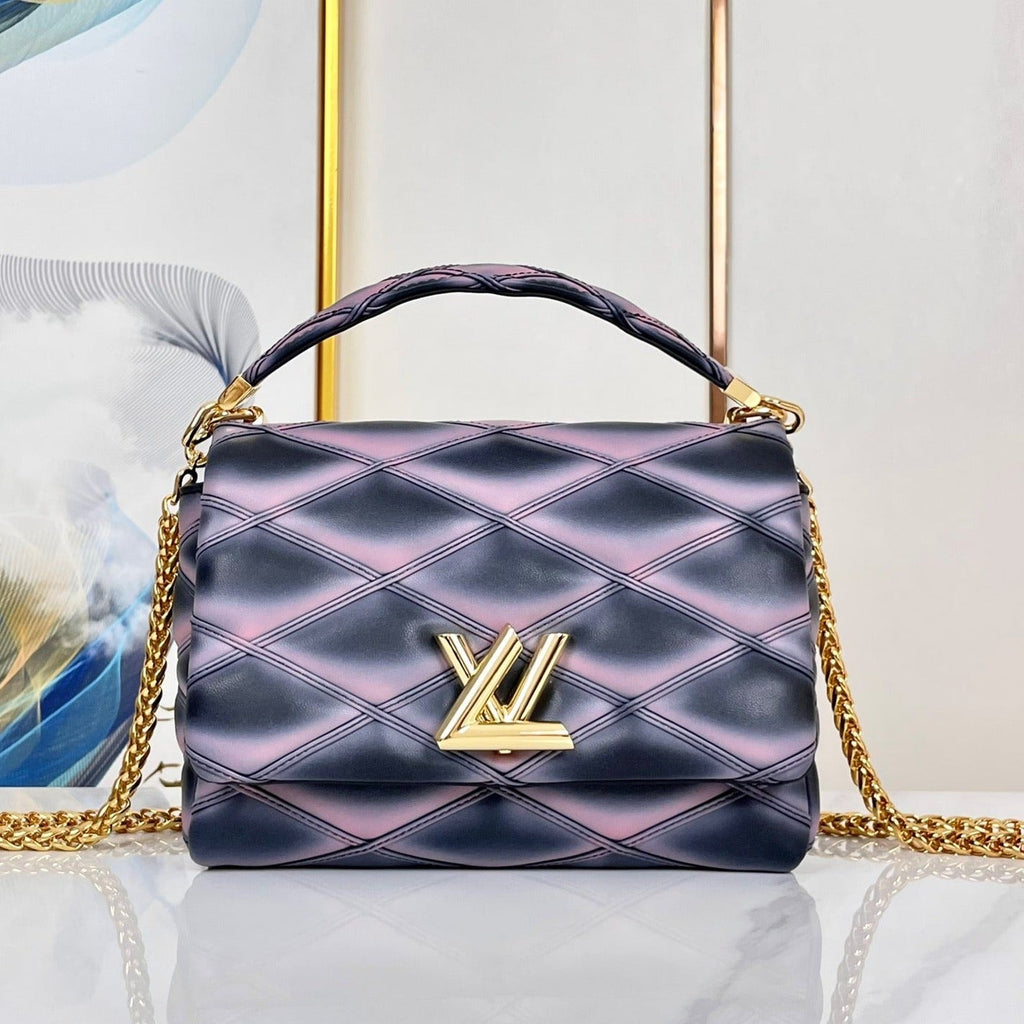 Louis Vuitton GO-14 mm 23 Black Pink Bag