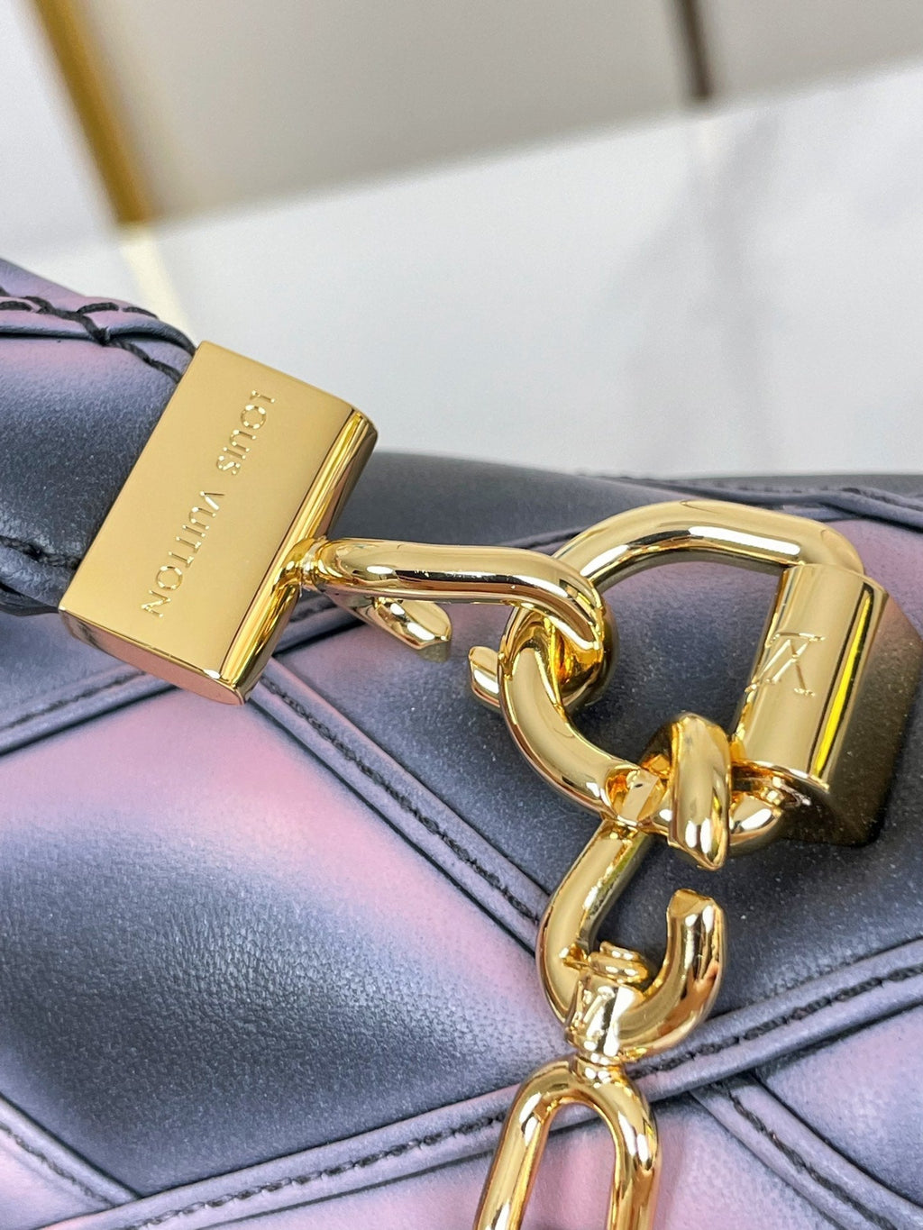 Louis Vuitton GO-14 mm 23 Black Pink Bag