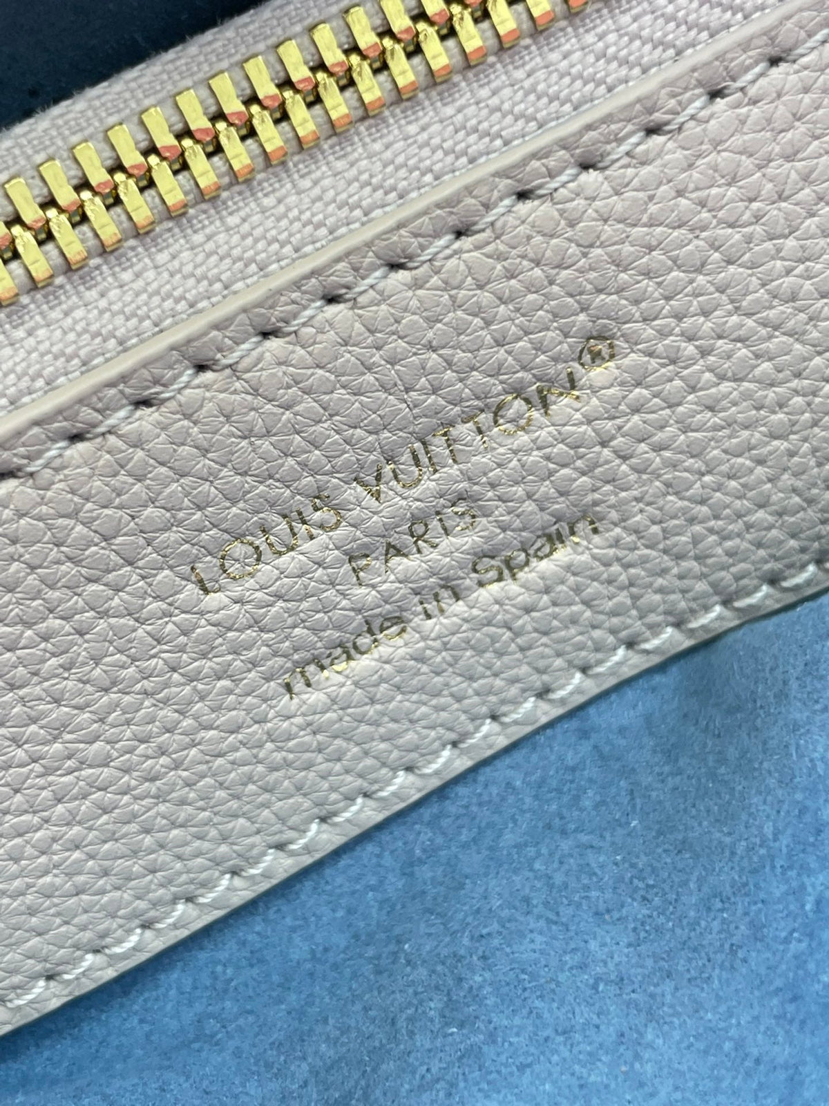 Louis Vuitton Flore 28 in White Perforated Calfskin Bag
