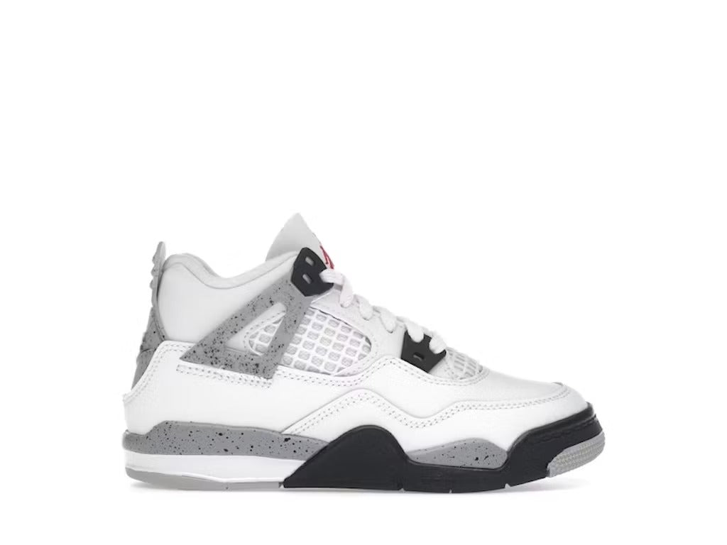 Used - Air Jordan 4 Retro White Cement (2025) (PS) - US 2.5Y - catalog main image