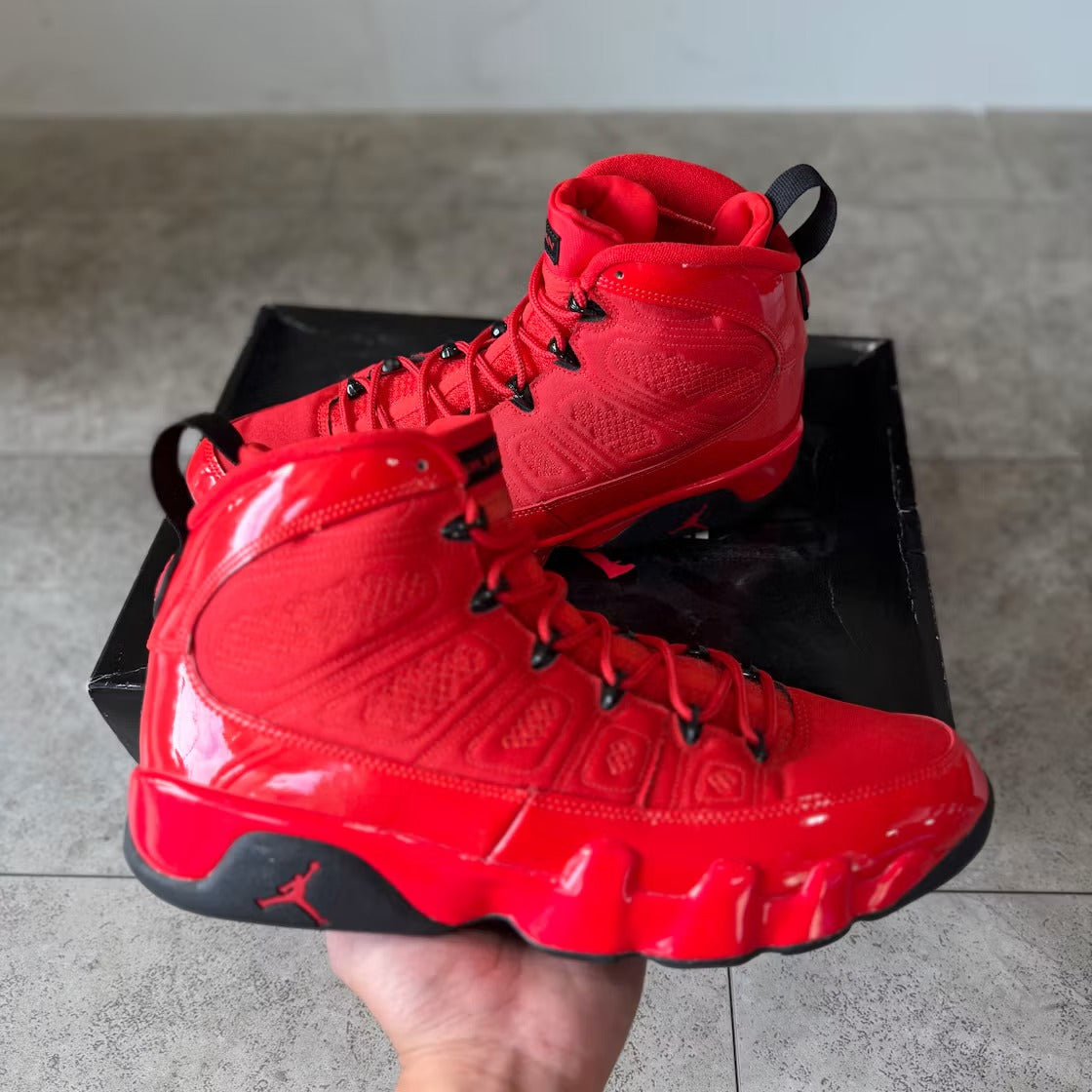 Used - Air Jordan 9 Retro Chile Red - US M 11 - detail 2