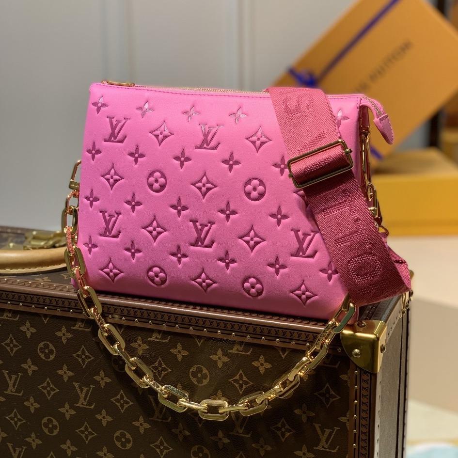 Louis Vuitton Coussin PM H27 Pink Purple Bag