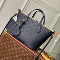 Louis Vuitton Blossom PM 20 in Dark Blue Monogram Perforated Calfskin Bag