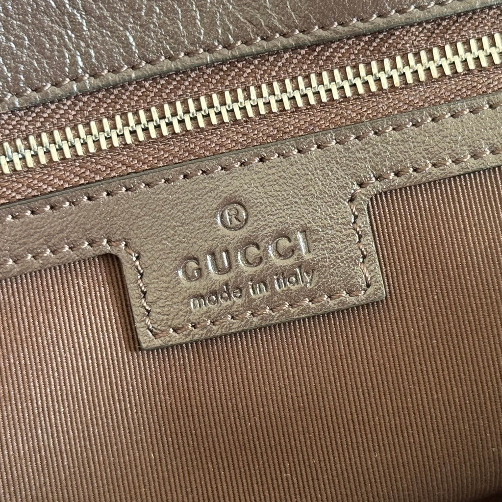 Gucci 26S Marmont Bag 37 in Dark Brown Calfskin