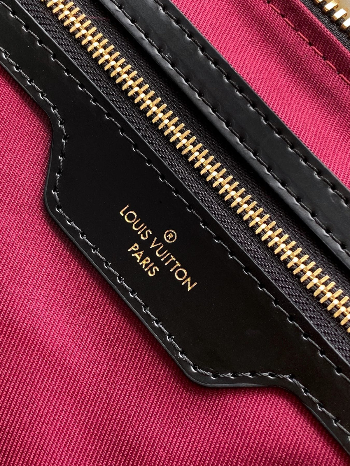 Louis Vuitton Keepall Bandoulière 45 in Black Monogram Tomette Canvas Bag