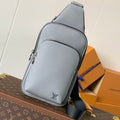 Louis Vuitton Avenue Slingbag 31 in Grey Taiga Leather Bag