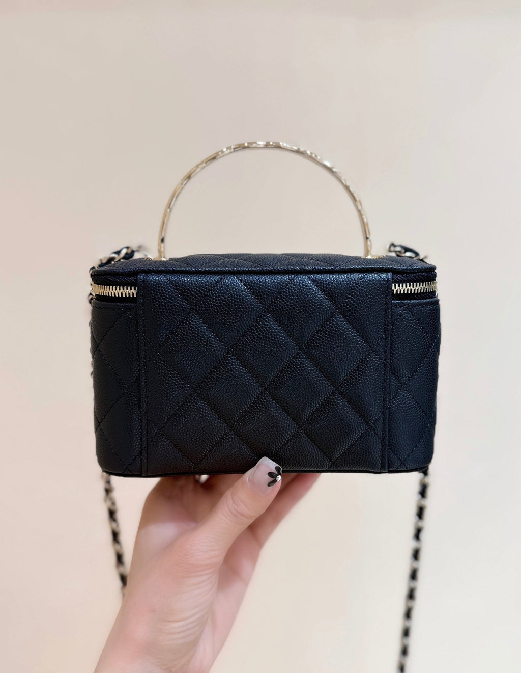 Chanel 25S Coco Crush 17 in Black Calfskin Gold Hardware Bag